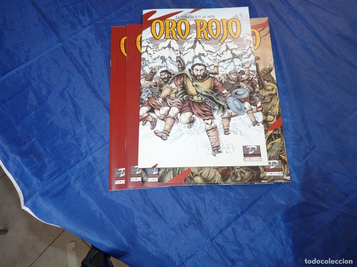 C&oacute;mics: ORO ROJO COMPLETA 5 NUMEROS MUY BUEN ESTADO CPB - Foto 1