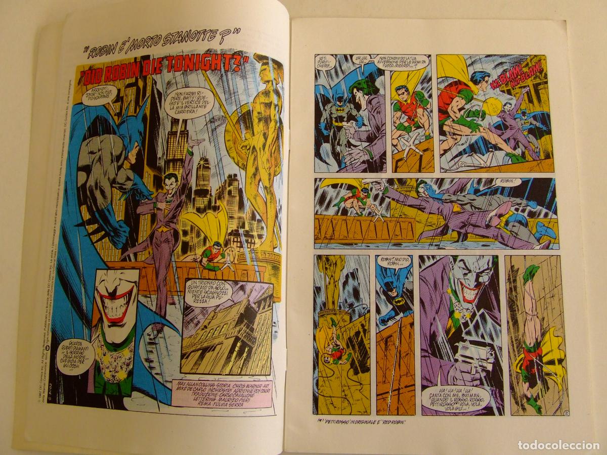 C&oacute;mics: COMIC ITALIANO BATMAN N&ordm; 1 SEPTIEMBRE 1992 DC COMICS - Foto 4