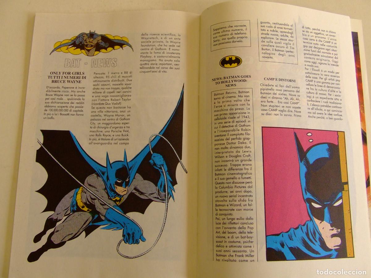 C&oacute;mics: COMIC ITALIANO BATMAN N&ordm; 1 SEPTIEMBRE 1992 DC COMICS - Foto 5