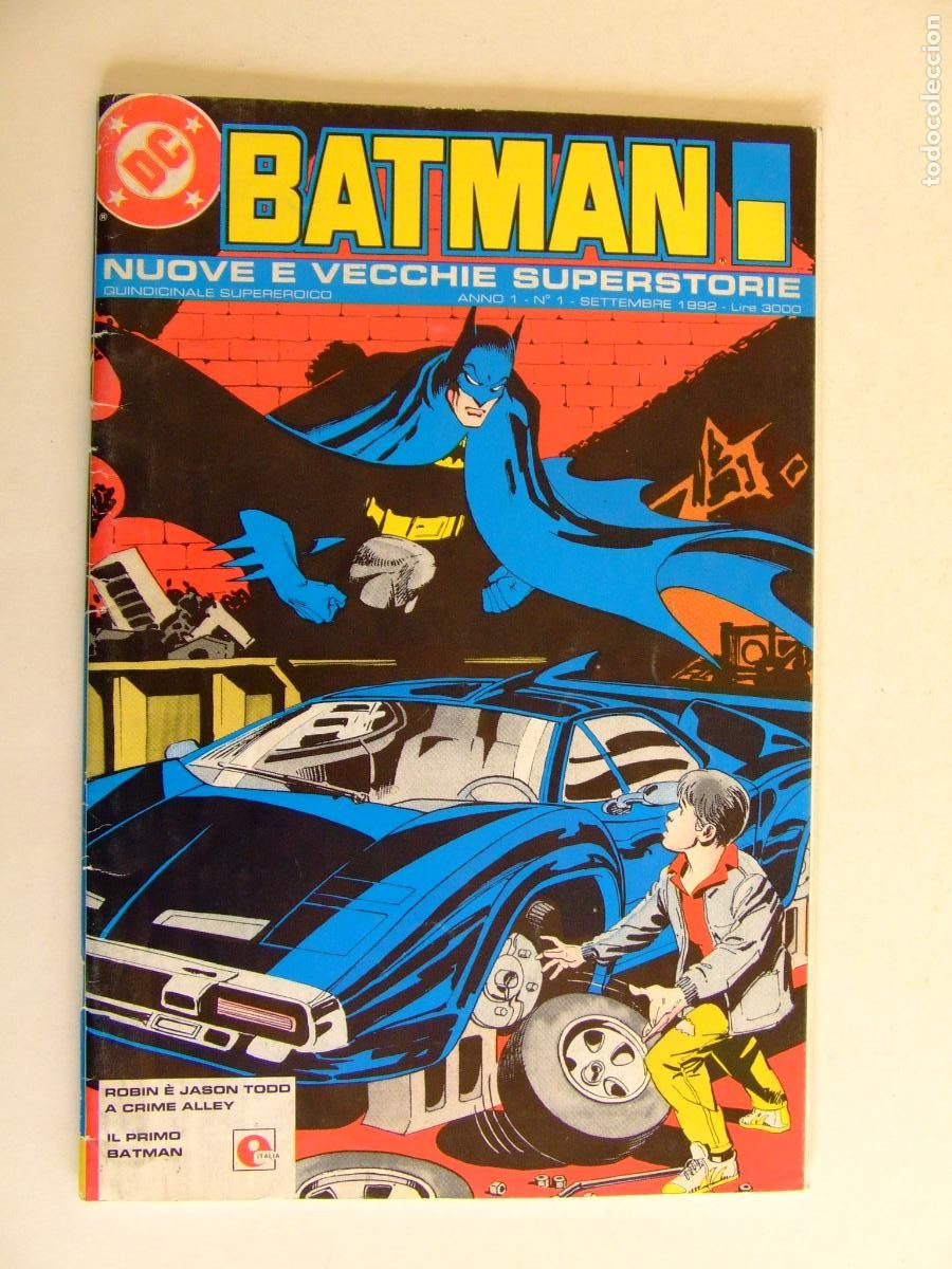C&oacute;mics: COMIC ITALIANO BATMAN N&ordm; 1 SEPTIEMBRE 1992 DC COMICS - Foto 1