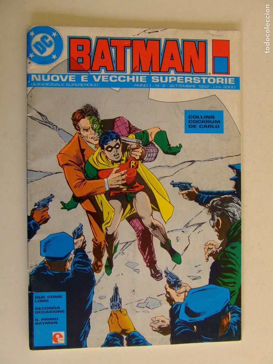 C&oacute;mics: COMIC ITALIANO BATMAN N&ordm; 2 SEPTIEMBRE 1992 DC COMICS - Foto 1