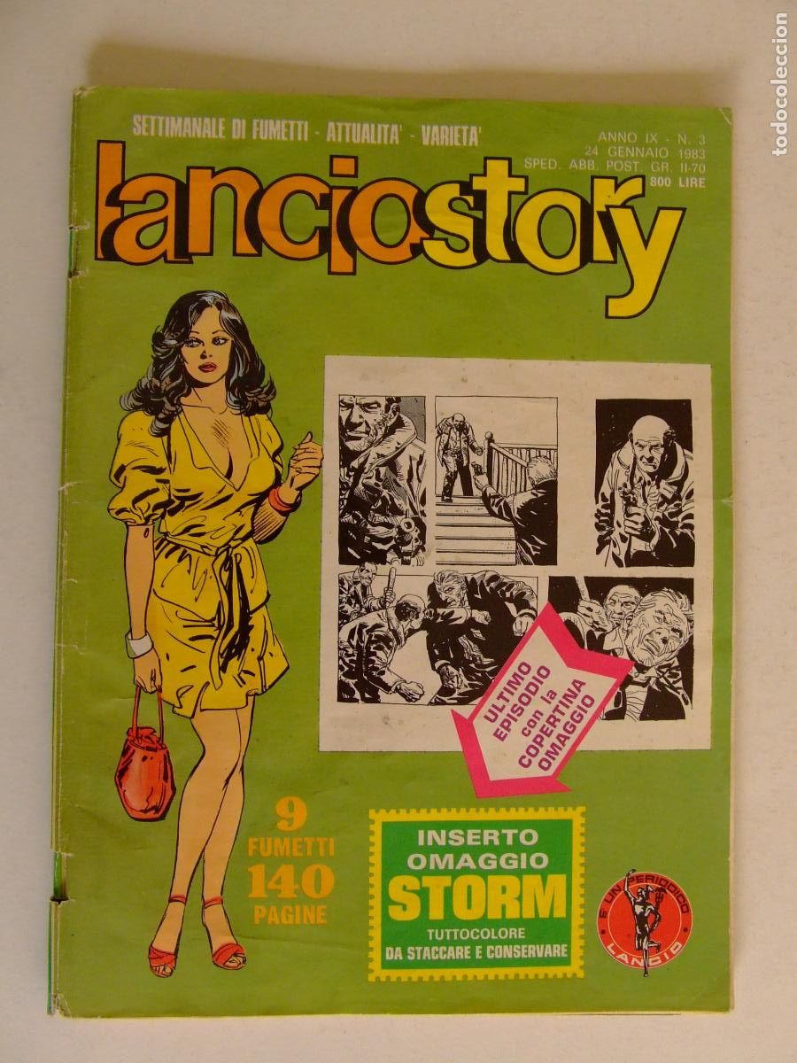C&oacute;mics: COMIC ITALIANO LANCIO STORY N&ordm; 3 ENERO 1983