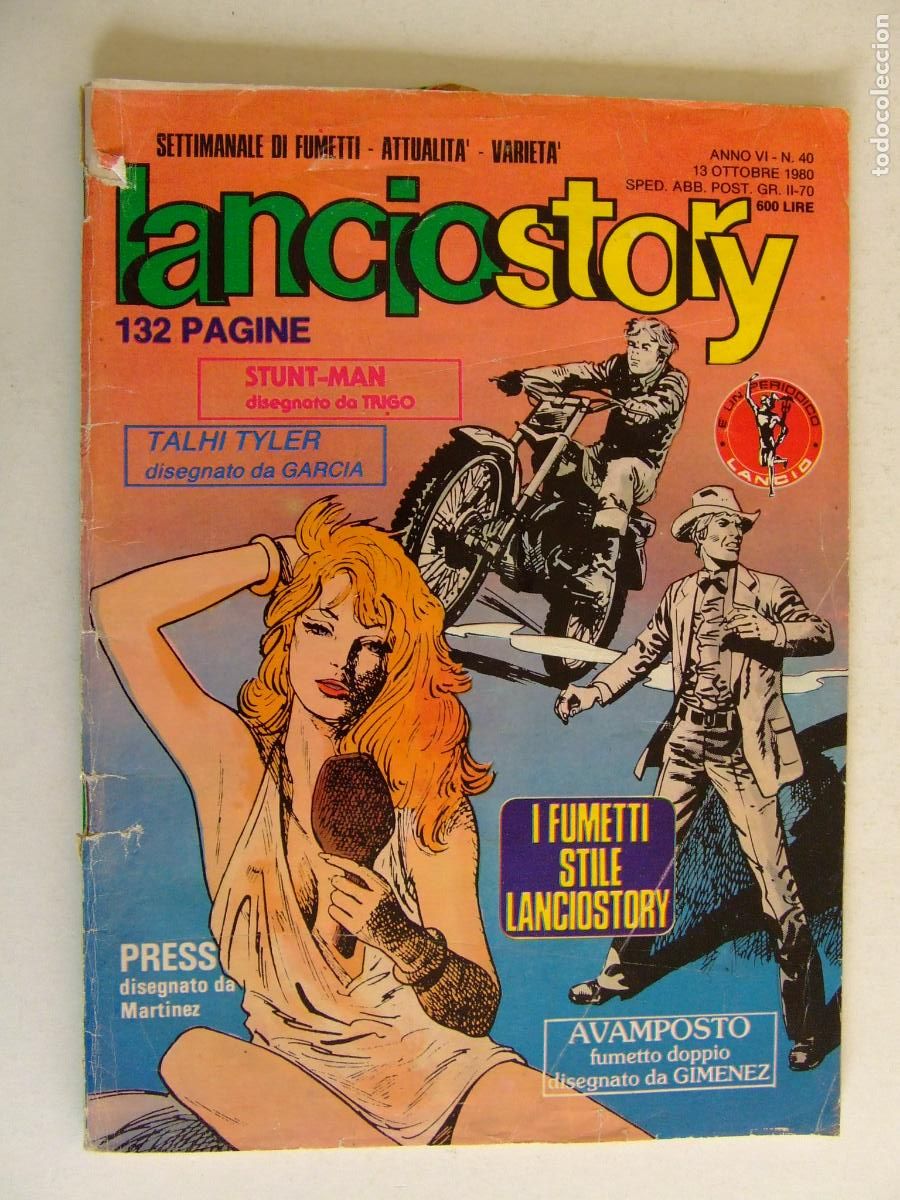 C&oacute;mics: COMIC ITALIANO LANCIO STORY N&ordm; 40 ENERO 1983