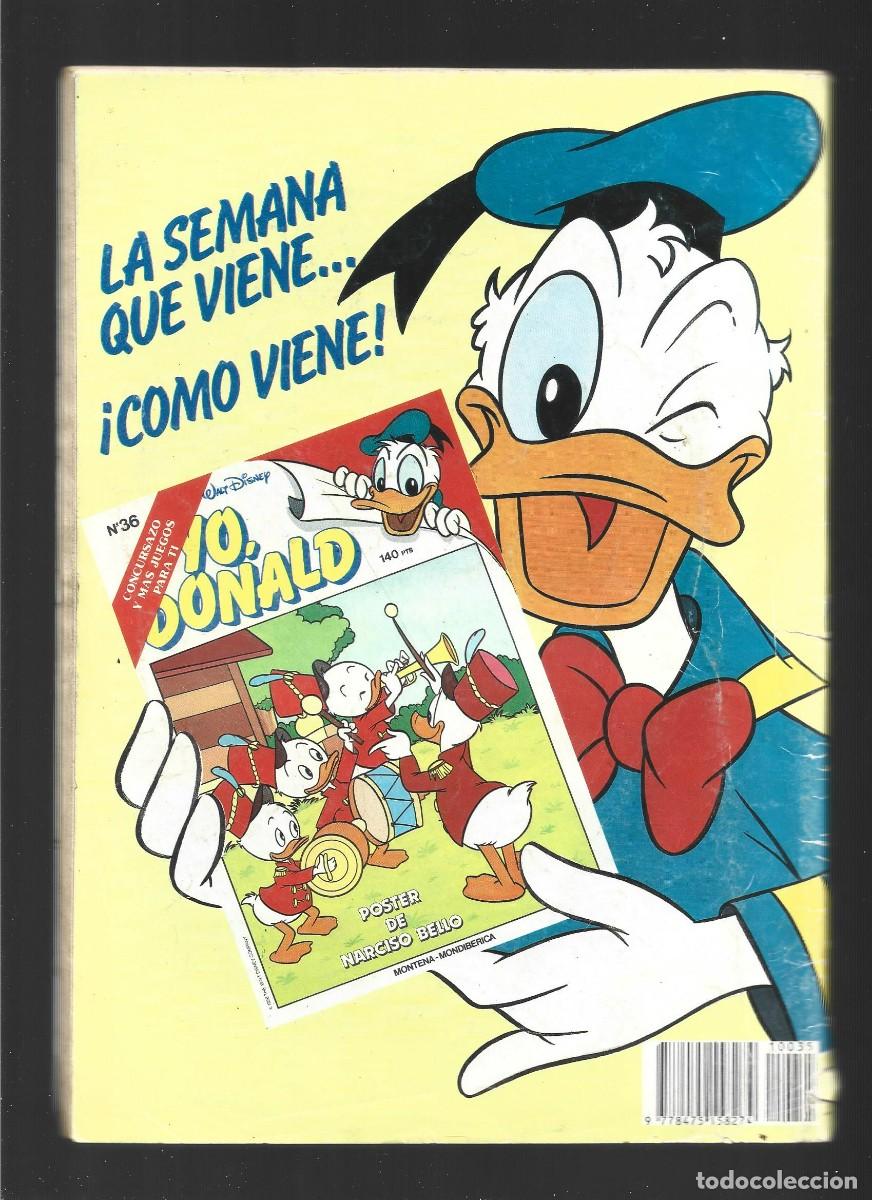C&oacute;mics: 1 COMIC ANTIGUO YO DONALD NUM. 35 A&Ntilde;O 1986 - Foto 2