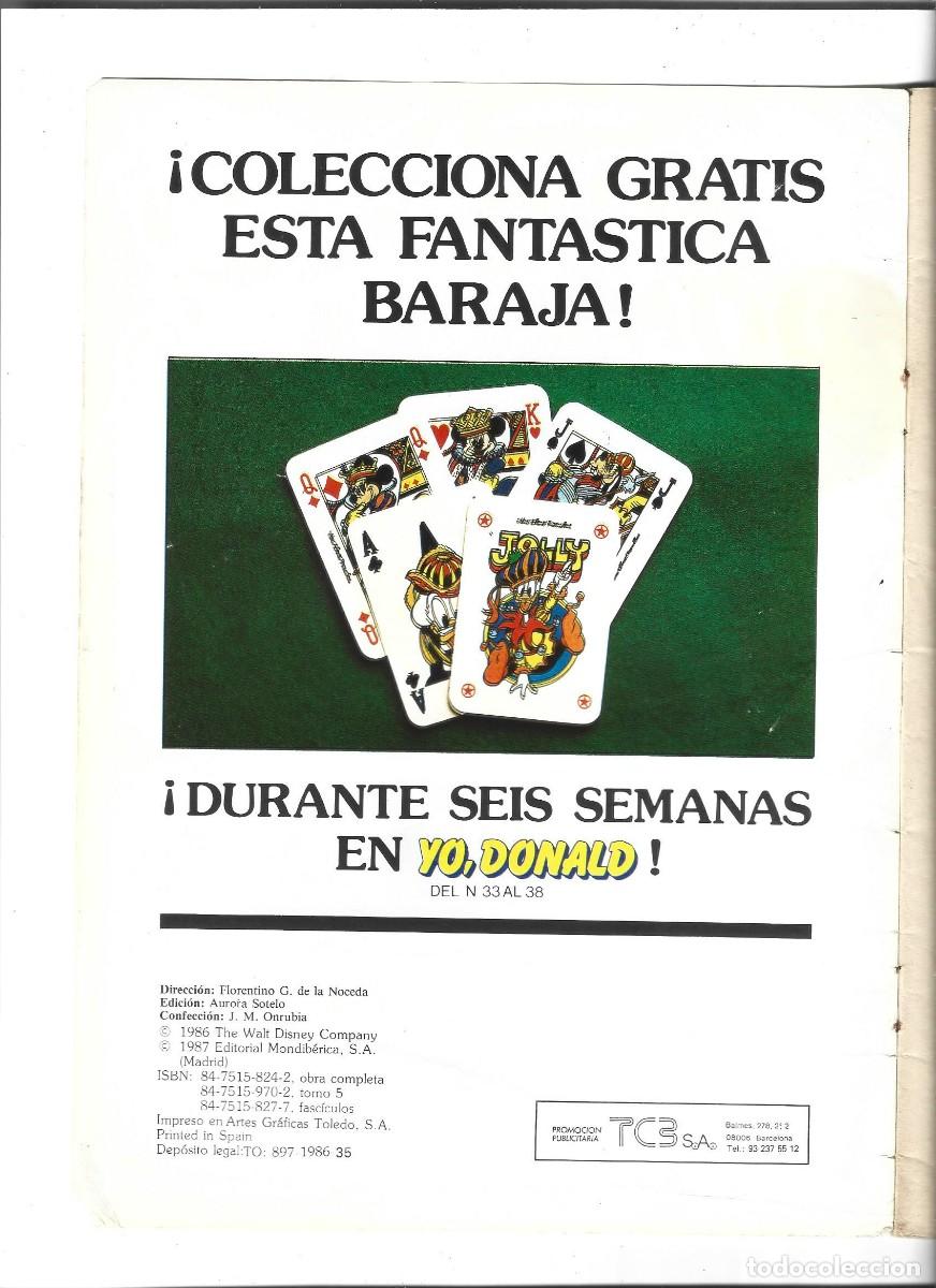C&oacute;mics: 1 COMIC ANTIGUO YO DONALD NUM. 35 A&Ntilde;O 1986 - Foto 3