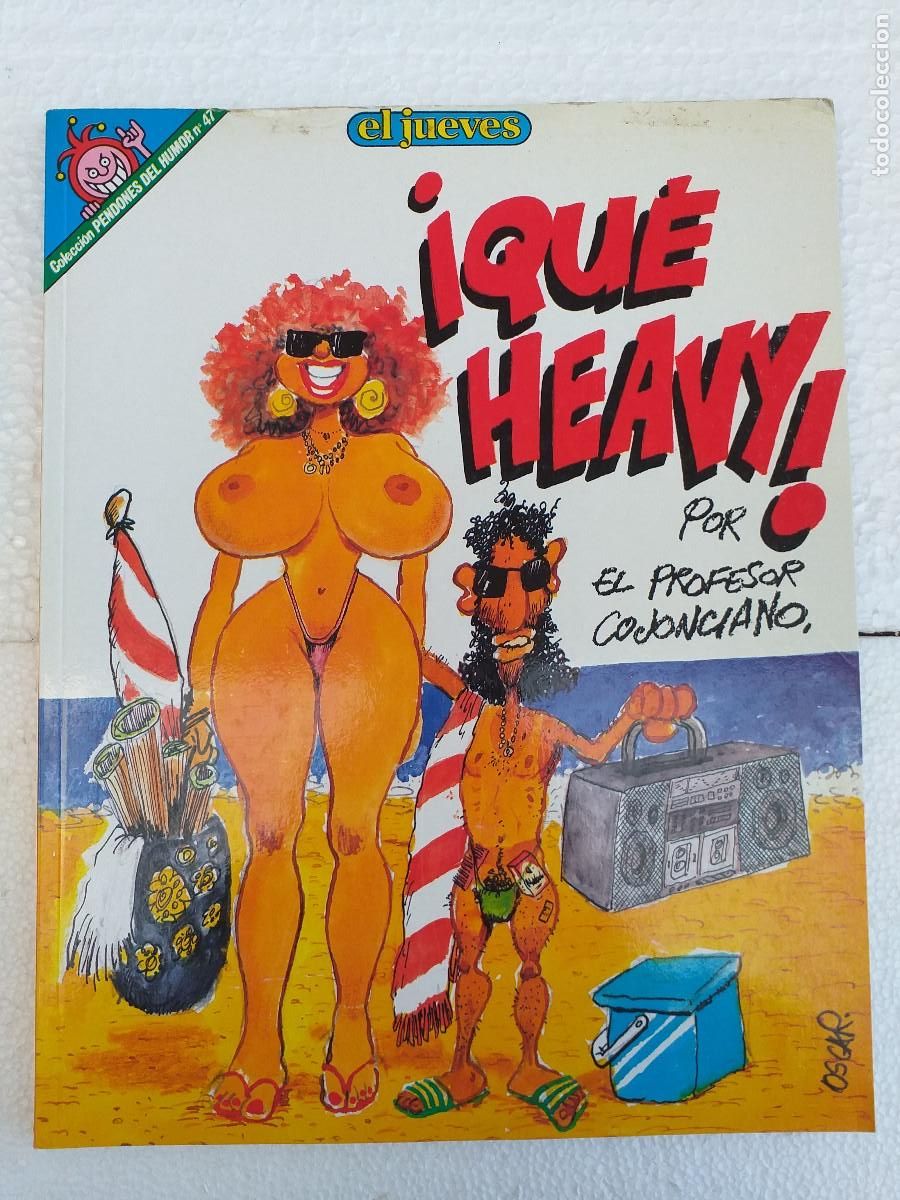 C&oacute;mics: PENDONES DEL HUMOR - N&ordm; 47 - EL PROFESOR COJONCIANO - &iexcl;QU&Eacute; HEAVY! - EL JUEVES