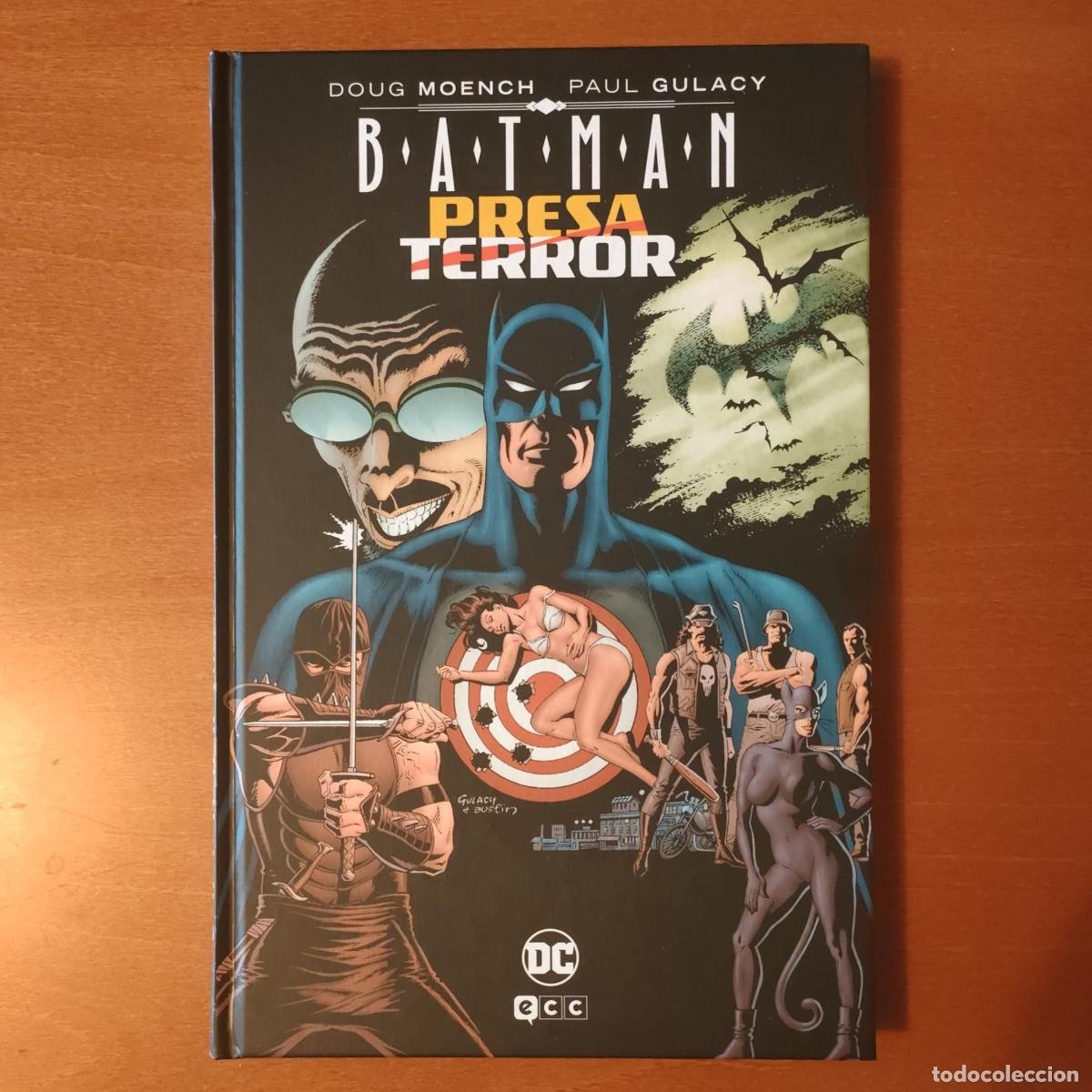 Lote 506929827: Batman: Presa y Terror Grandes Novelas Gráficas de Batman ECC Cómics