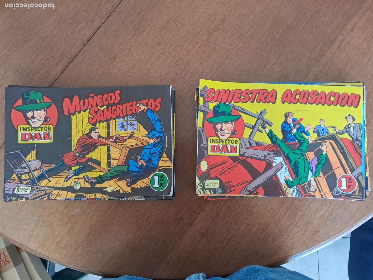 C&oacute;mics: Inspector Dan Facsimil. 72 numeros. COMPLETA CPB - Foto 1