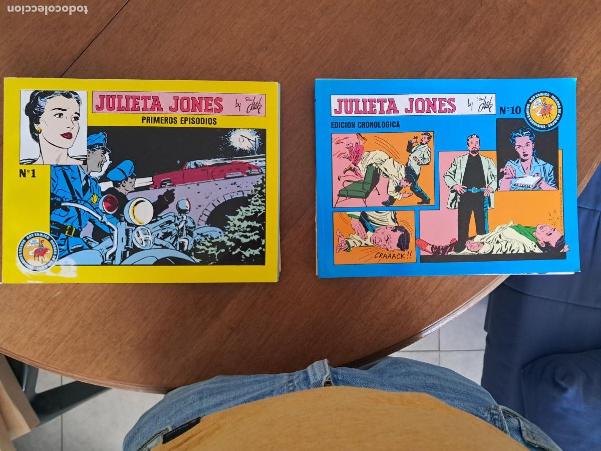C&oacute;mics: Julieta Jones. 10 numeros. COMPLETA CPB - Foto 1