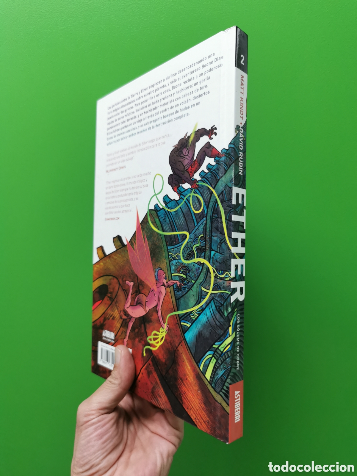 C&oacute;mics: ETHER 2. LOS G&Oacute;LEMS DE COBRE (MATT KINDT / DAVID RUB&Iacute;N) - MBE - Foto 2