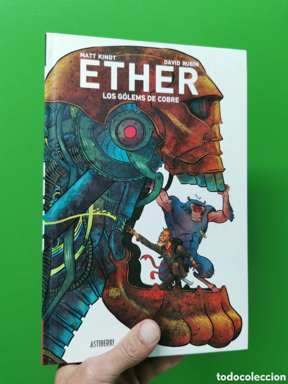 C&oacute;mics: ETHER 2. LOS G&Oacute;LEMS DE COBRE (MATT KINDT / DAVID RUB&Iacute;N) - MBE - Foto 1