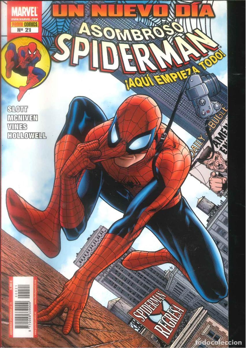 C&oacute;mics: SPIDERMAN Volumen 2 NUMERO 21 PANINI - Foto 1