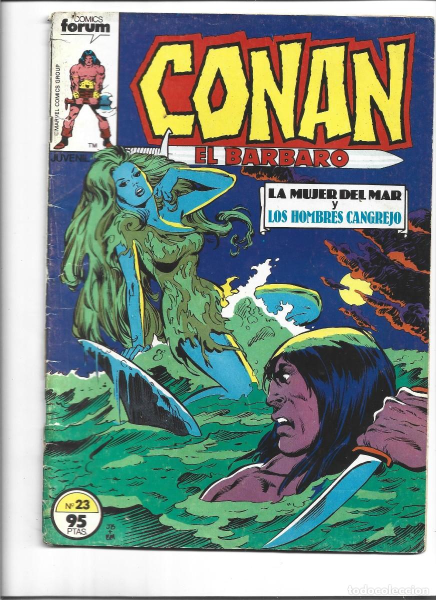 C&oacute;mics: 1 comic conan el barbaro antiguo forum comics num. 23 a&ntilde;o 1983 - Foto 1