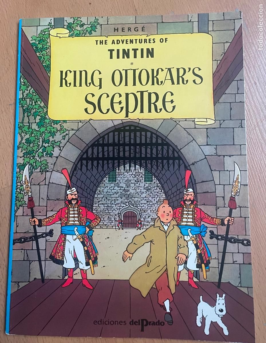 C&oacute;mics: T9INTIN KING OTTOKAR`S SCEPTRE, Herge, Ediciones el Prado EN INGLES - Foto 1