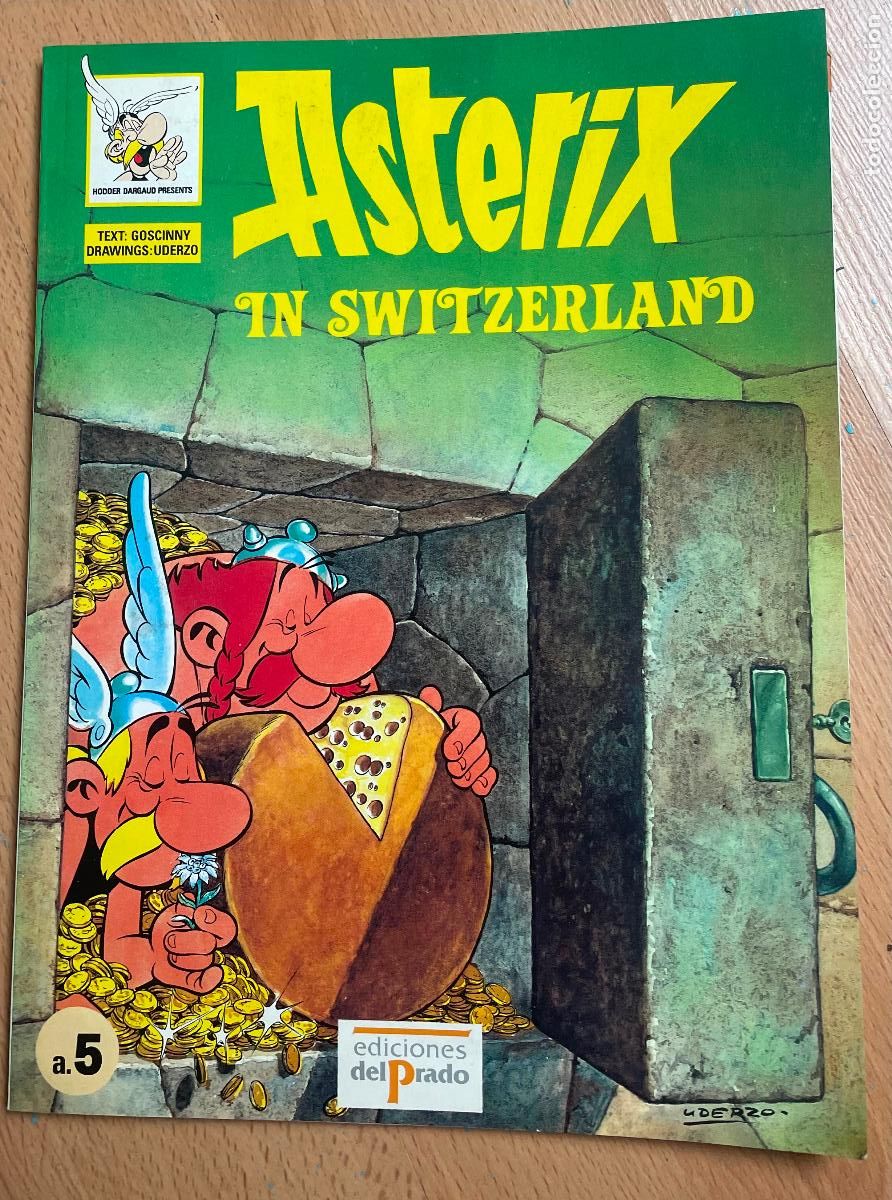 C&oacute;mics: ASTERIX IN SWITZERLAND, Ediciones El Prado EN INGLES - Foto 1