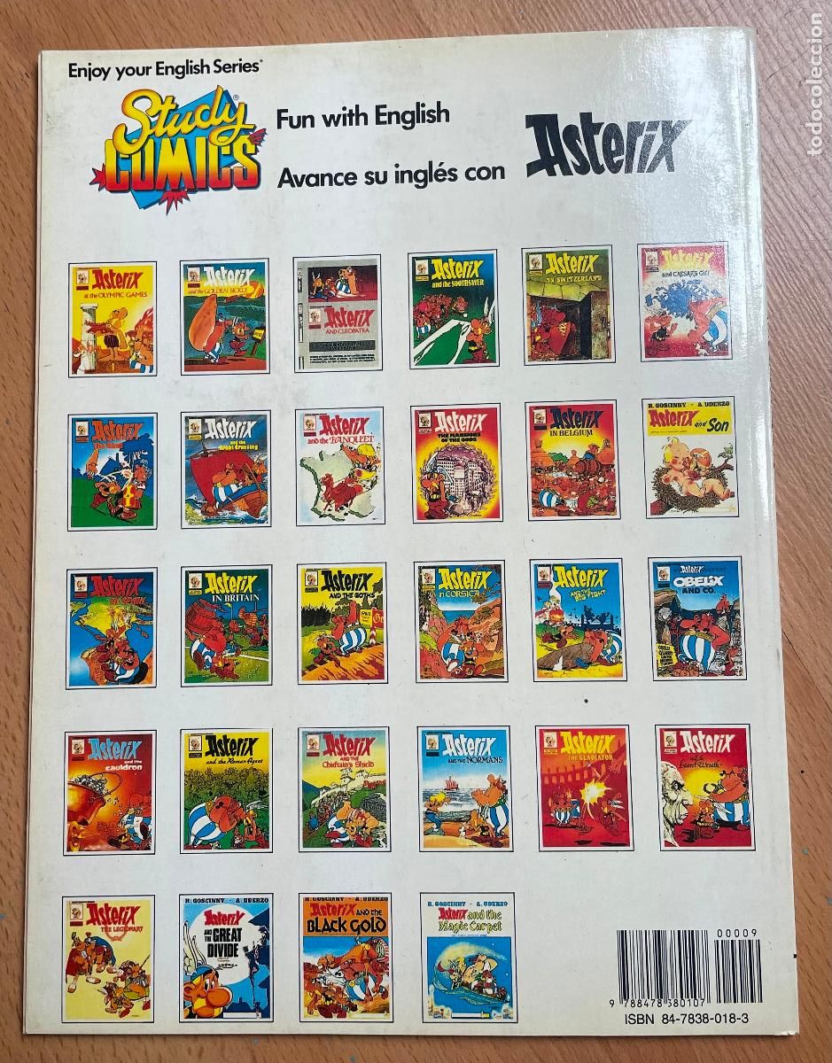 C&oacute;mics: ASTERIX IN SWITZERLAND, Ediciones El Prado EN INGLES - Foto 2