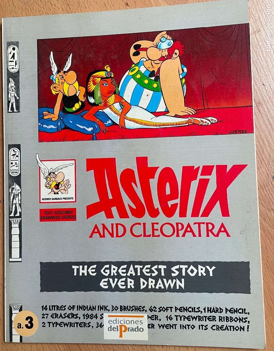 C&oacute;mics: ASTERIX AND CLEOPATRA, Ediciones El prado, EN INGLES - Foto 1