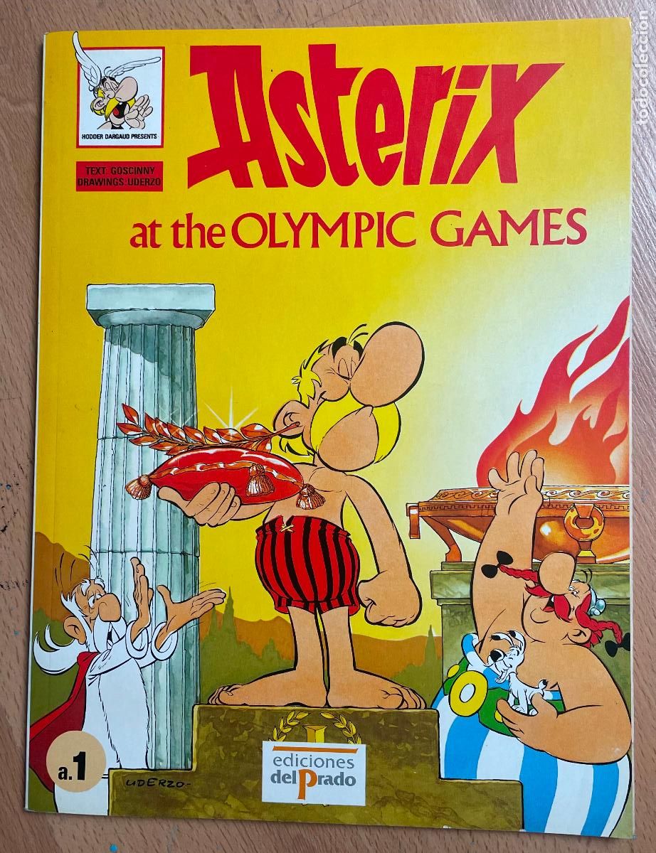 C&oacute;mics: ASTERIX AT THE OLIMPIC GAMES, Ediciones El Prado EN INGLES - Foto 1