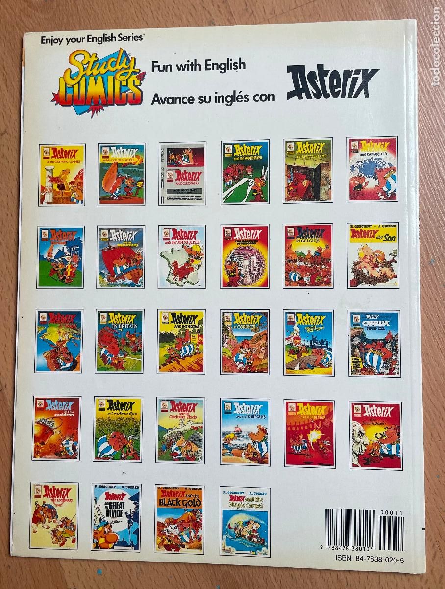 C&oacute;mics: ASTERIX AND CAESAR`S GIFT, Ediciones el Prado EN INGLES - Foto 2