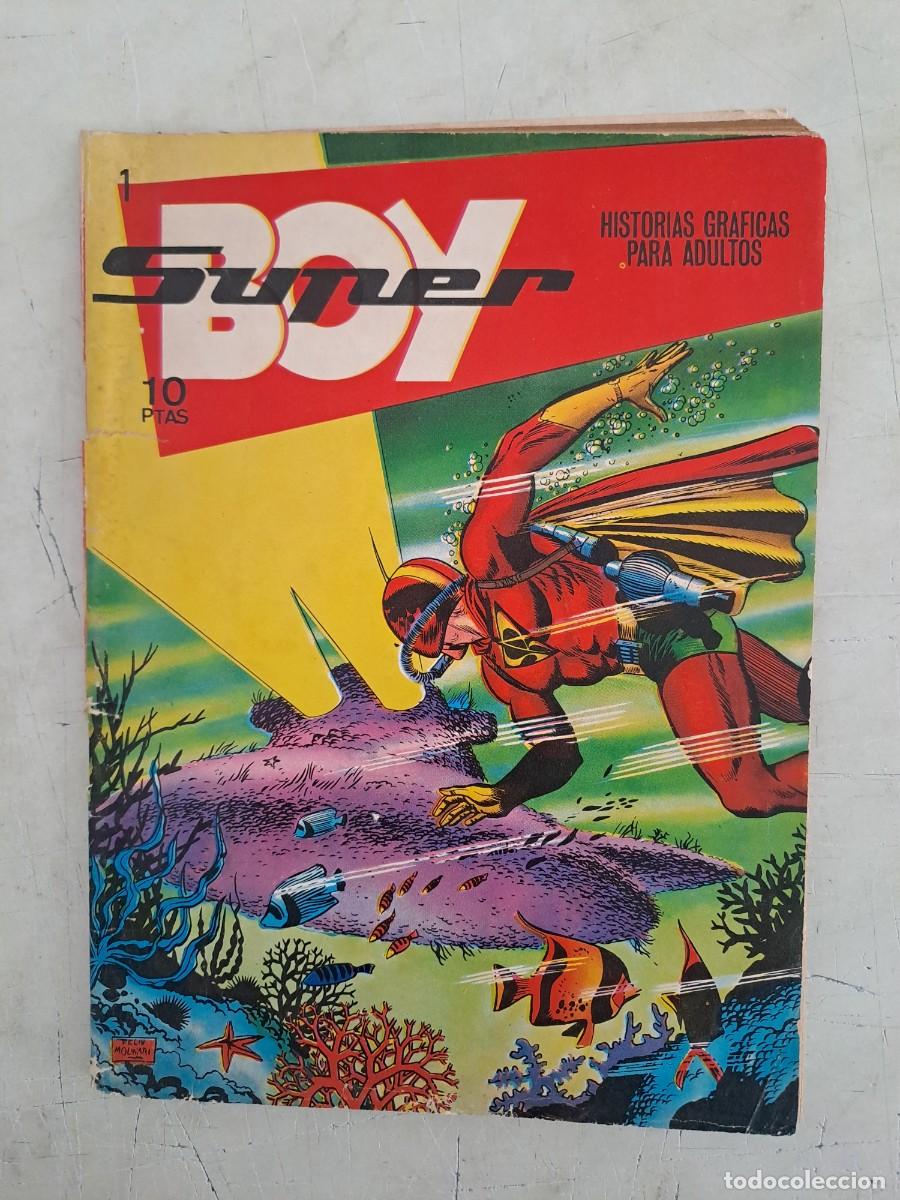 C&oacute;mics: Lote Super Boy con 5 n&uacute;meros, Boixher - Foto 1