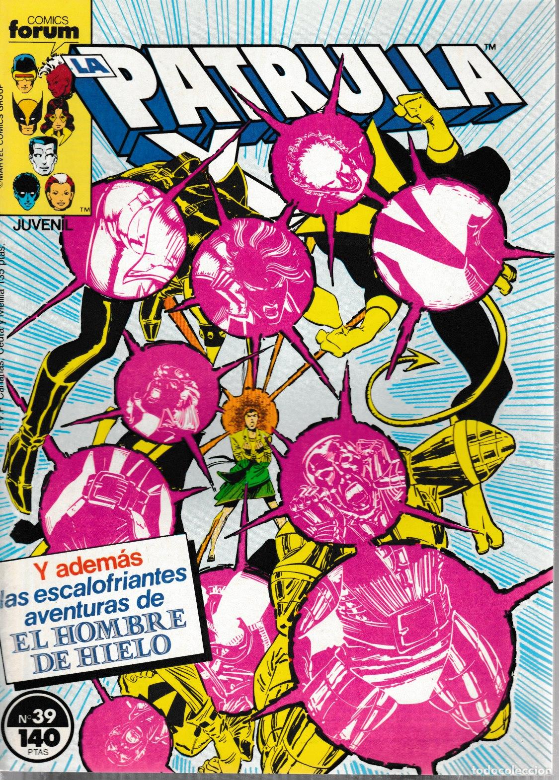 Comics: La Patrulla-X. Forum 1985. N&ordm; 39