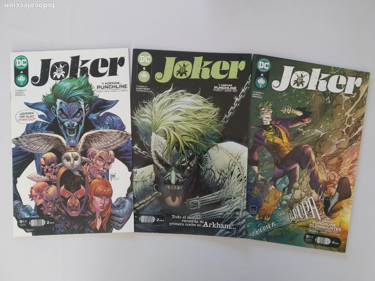 C&oacute;mics: JOKER - N&ordm; 1 A 12 - DC - ECC - NUEVO (190w) - Foto 3