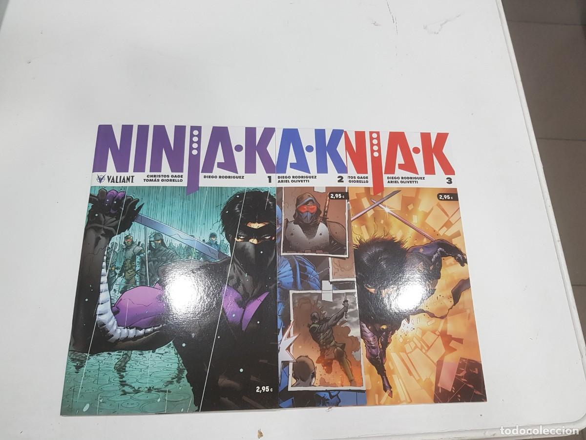 C&oacute;mics: Lote 3 comics Ninjak Valiant numeros ( 1,2,3) - Foto 1