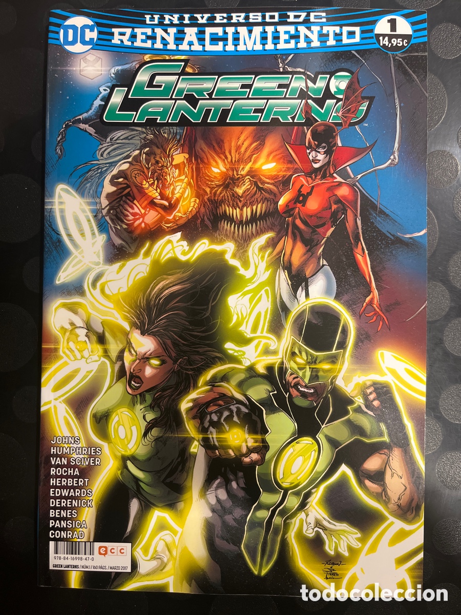 C&oacute;mics: GREEN LANTERNS N.1 UNIVERSO DC RENACIMIENTO ECC ( 2017/2019 ) - Foto 1
