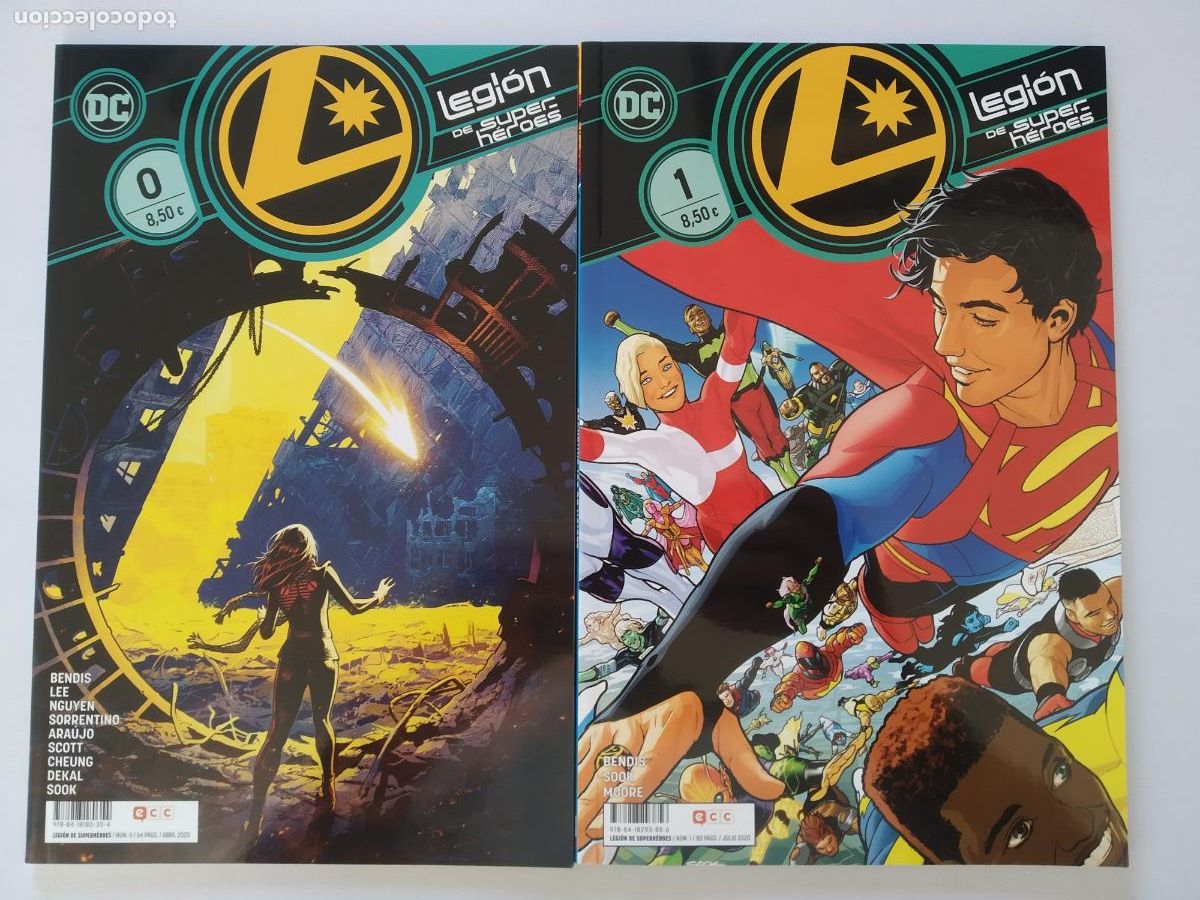 C&oacute;mics: LEGION DE SUPER HEROES - N&ordm; 0 A 4 - COMPLETA - DC - ECC - NUEVO (Qw) - Foto 2