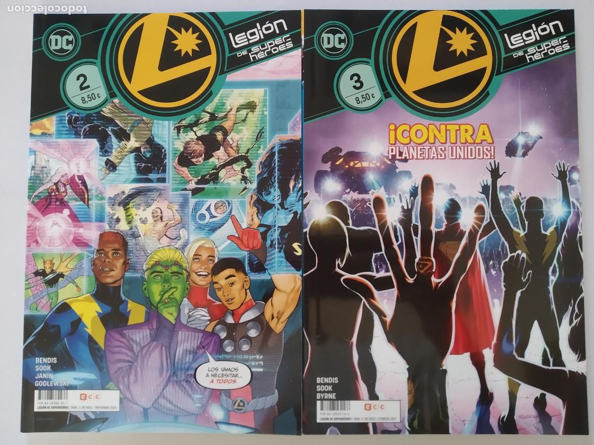 C&oacute;mics: LEGION DE SUPER HEROES - N&ordm; 0 A 4 - COMPLETA - DC - ECC - NUEVO (Qw) - Foto 3