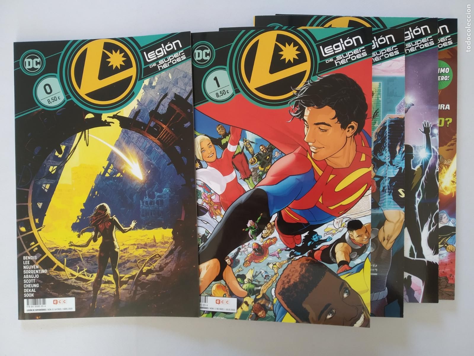 C&oacute;mics: LEGION DE SUPER HEROES - N&ordm; 0 A 4 - COMPLETA - DC - ECC - NUEVO (Qw) - Foto 1