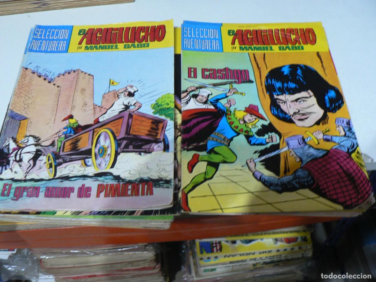 C&oacute;mics: LOTE DEL AGUILUCHO CON 27 EJEMPLARES - Foto 1