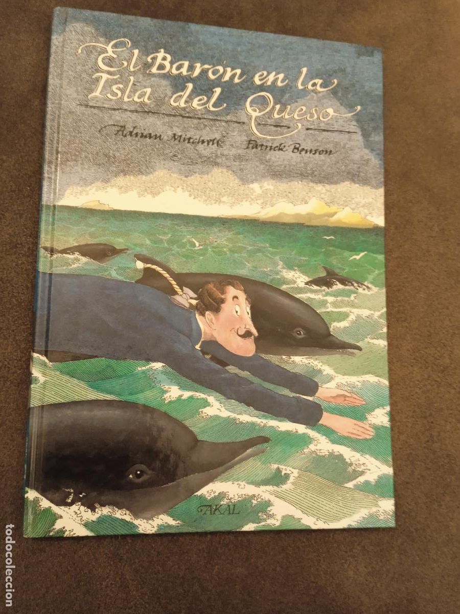 C&oacute;mics: EL BARON EN LA ISLA DEL QUESO. ADRIAN MITCHELL. PATRICK BENSON. AKAL. - Foto 1
