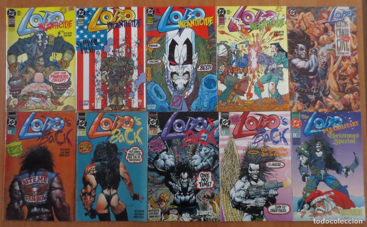 C&oacute;mics: DC COMICS: LOBO INGLES 10 NUMEROS - Foto 1