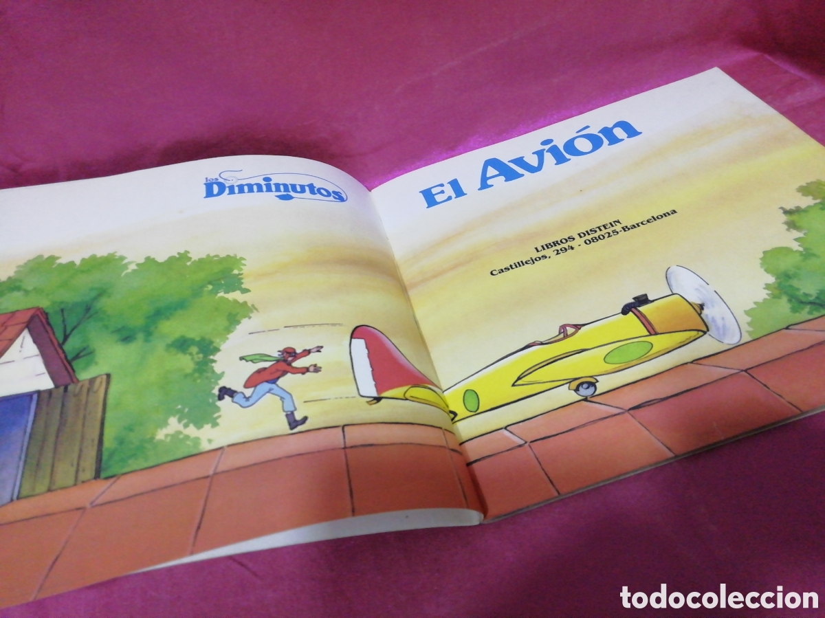 C&oacute;mics: Los Diminutos - El Avi&oacute;n - Distein Libros 1986 - Foto 3