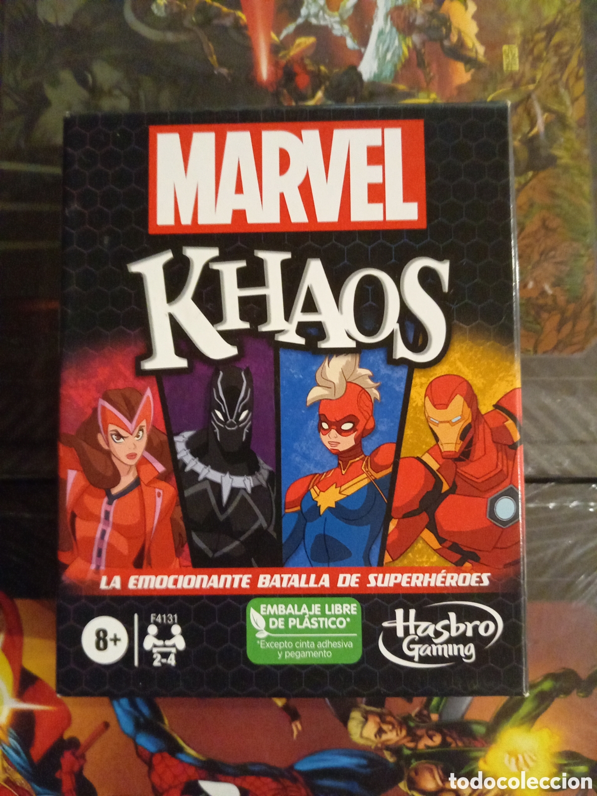 C&oacute;mics: Marvel khaos juego de cartas cj80 - Foto 1