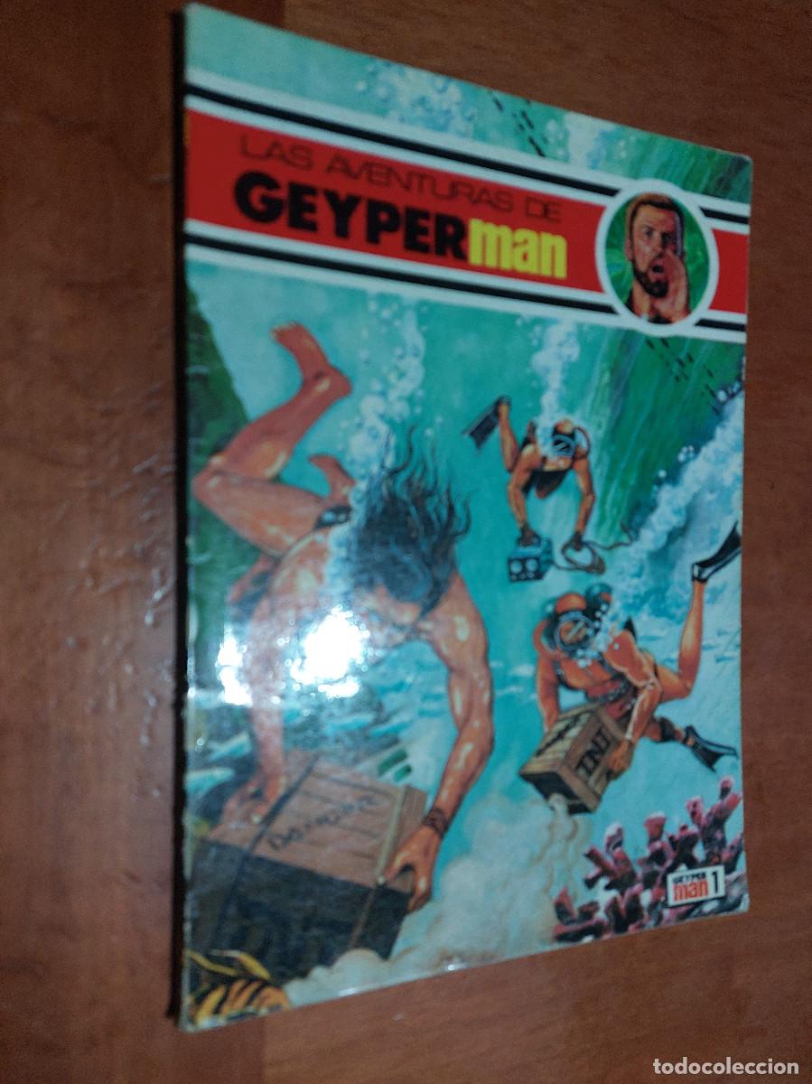 C&oacute;mics: LAS AVENTURAS DE GEYPER MAN 1. R&Uacute;STICA. BUEN ESTADO. COMIC. E12 3 - Foto 1