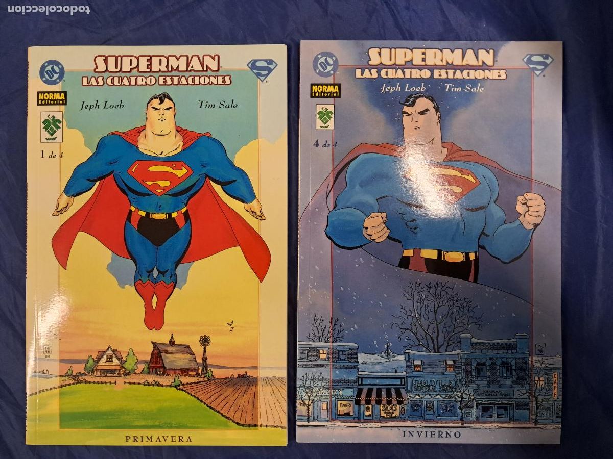 C&oacute;mics: Superman. Las cuatro estaciones. Completa 4 tomos.CPB - Foto 1