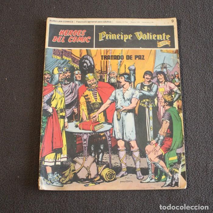 C&oacute;mics: PRINCIPE VALIENTE 9, HEROES DEL COMIC BURU LAN 1972 - Foto 1