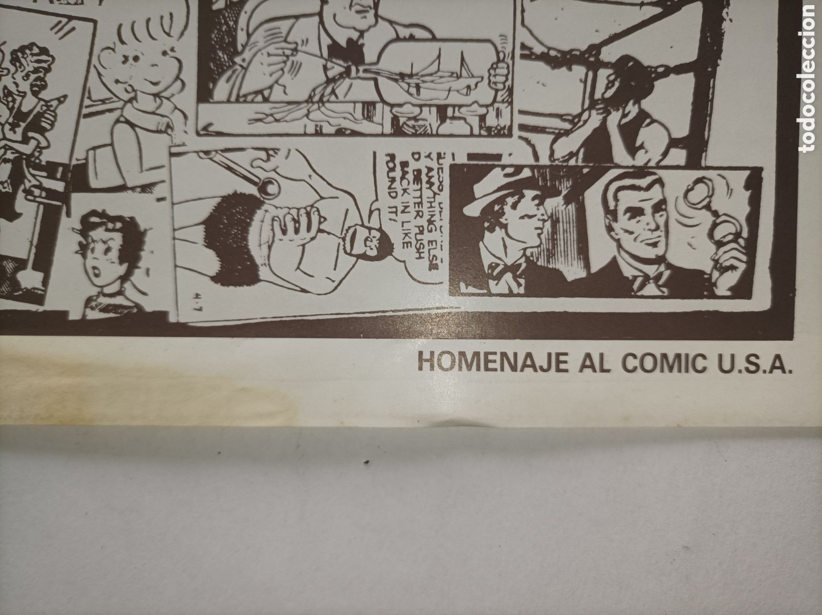 C&oacute;mics: P&Oacute;STER HOMENAJE AL COMIC. ED. COMIX. - Foto 2