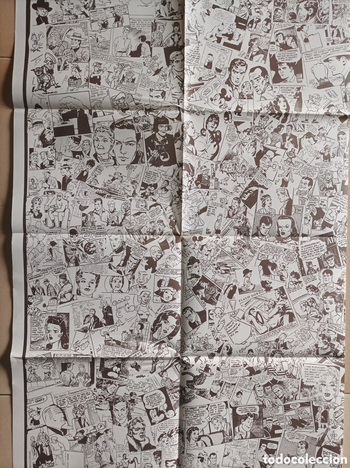 C&oacute;mics: P&Oacute;STER HOMENAJE AL COMIC. ED. COMIX. - Foto 6
