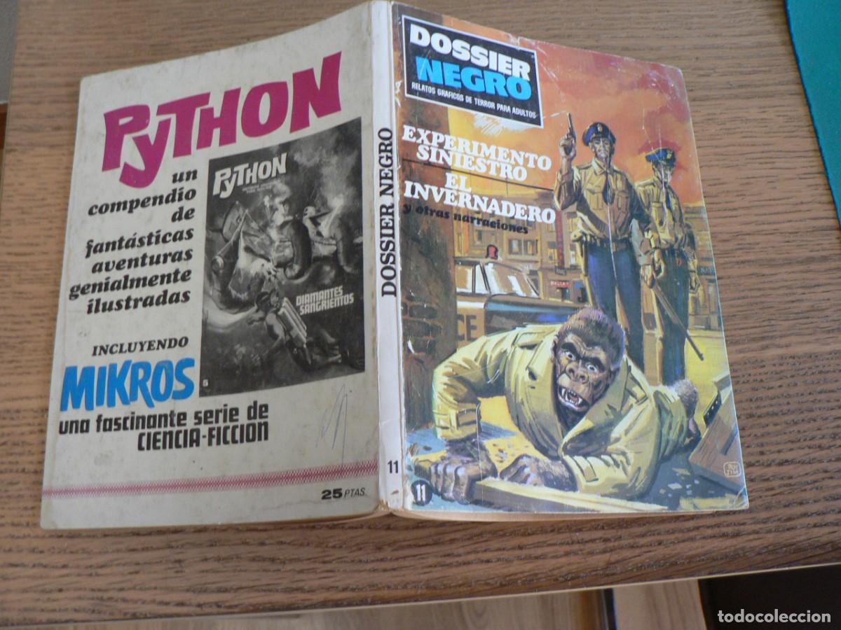 C&oacute;mics: DOSSIER NEGRO N&ordm; 11----- - Foto 1