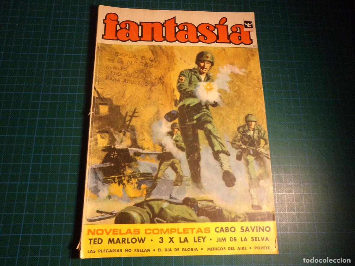 C&oacute;mics: Fantasia. N&ordm; 203. Columba. (Ref. 1-B) - Foto 1