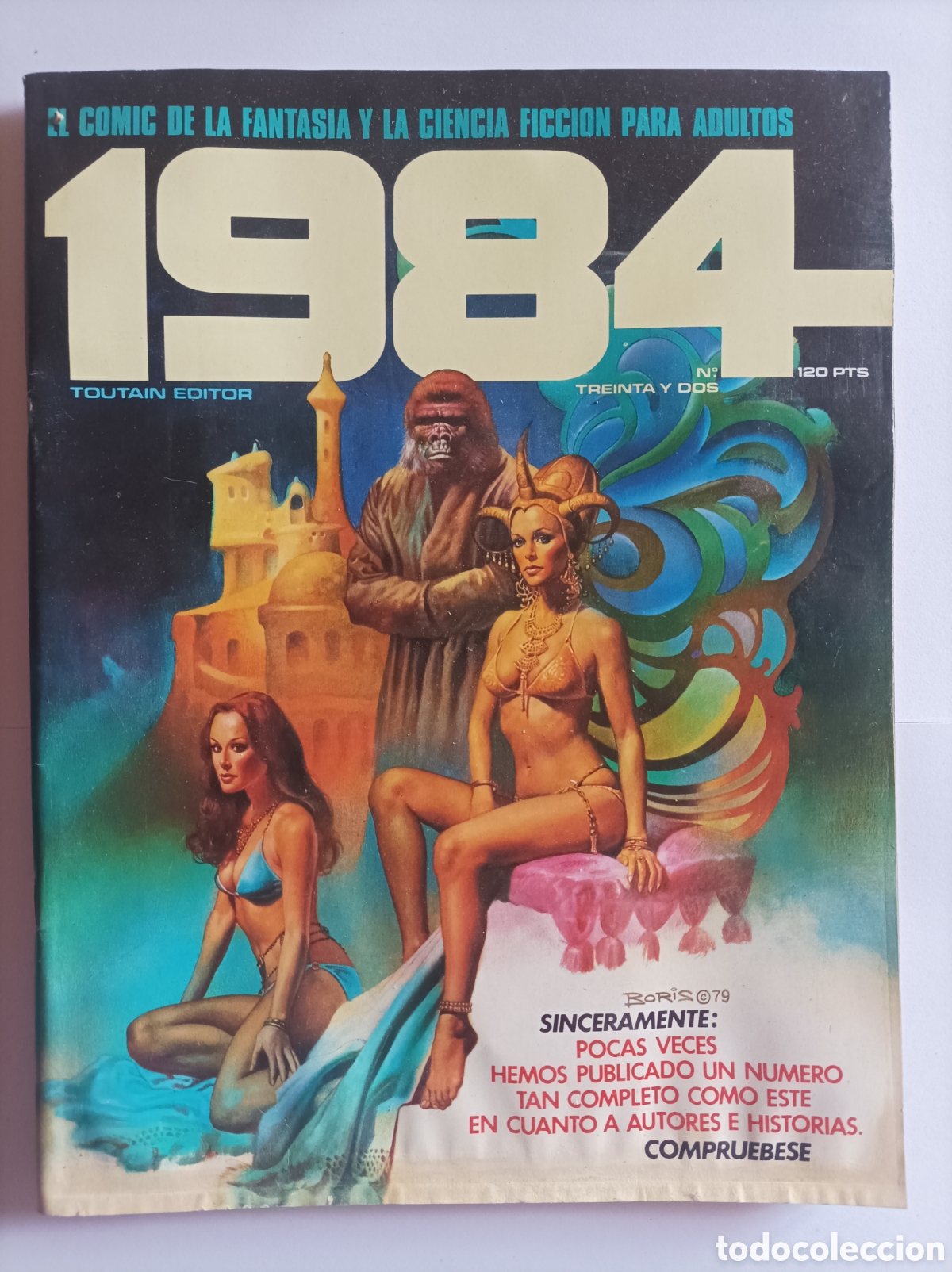 C&oacute;mics: 1984. 24 N&Uacute;MEROS. TOUTAIN. LEER DESCRIPCI&Oacute;N. - Foto 1