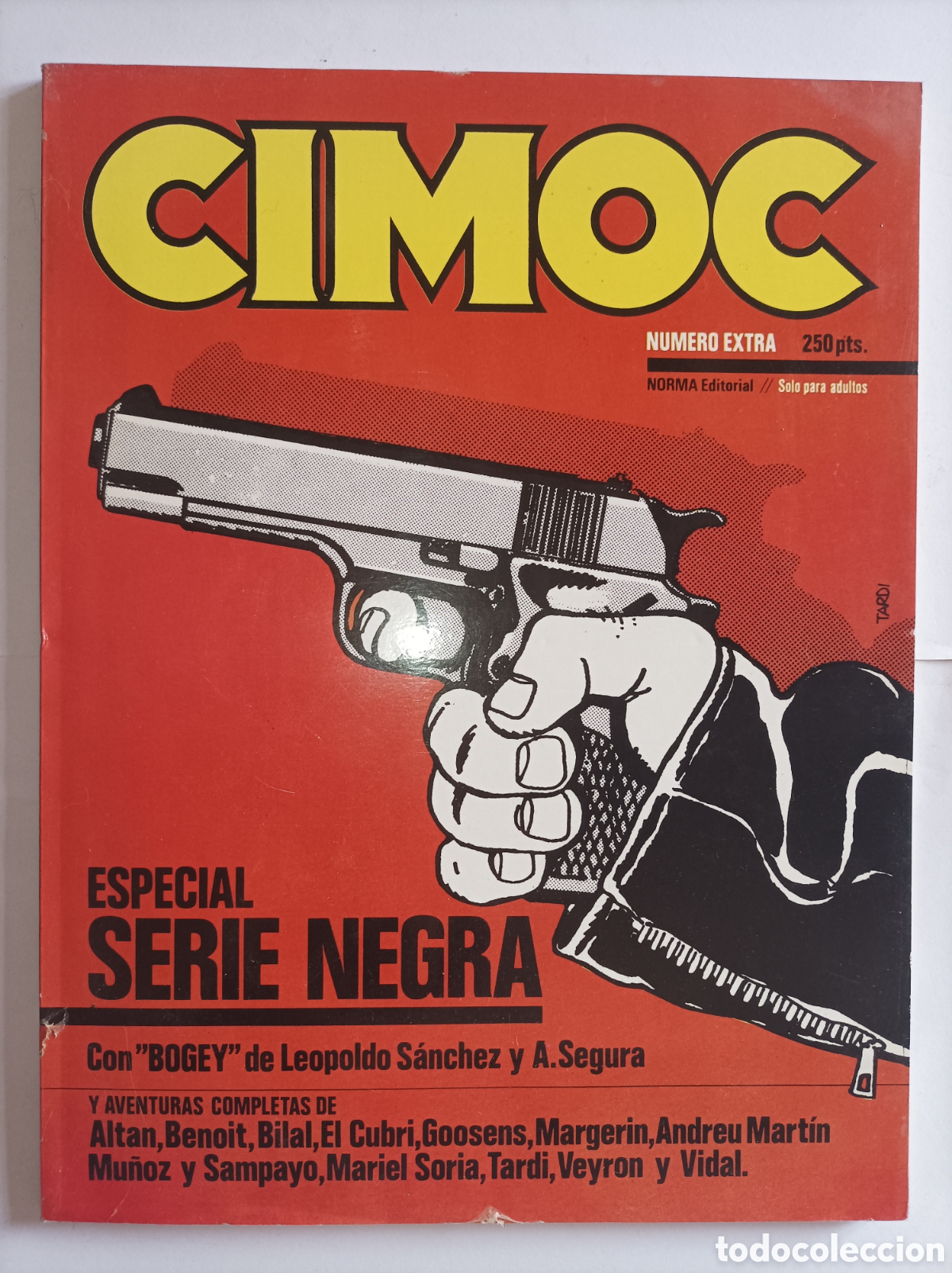 C&oacute;mics: CIMOC. ESPECIAL SERIE NEGRA. NORMA. 1983 - Foto 1
