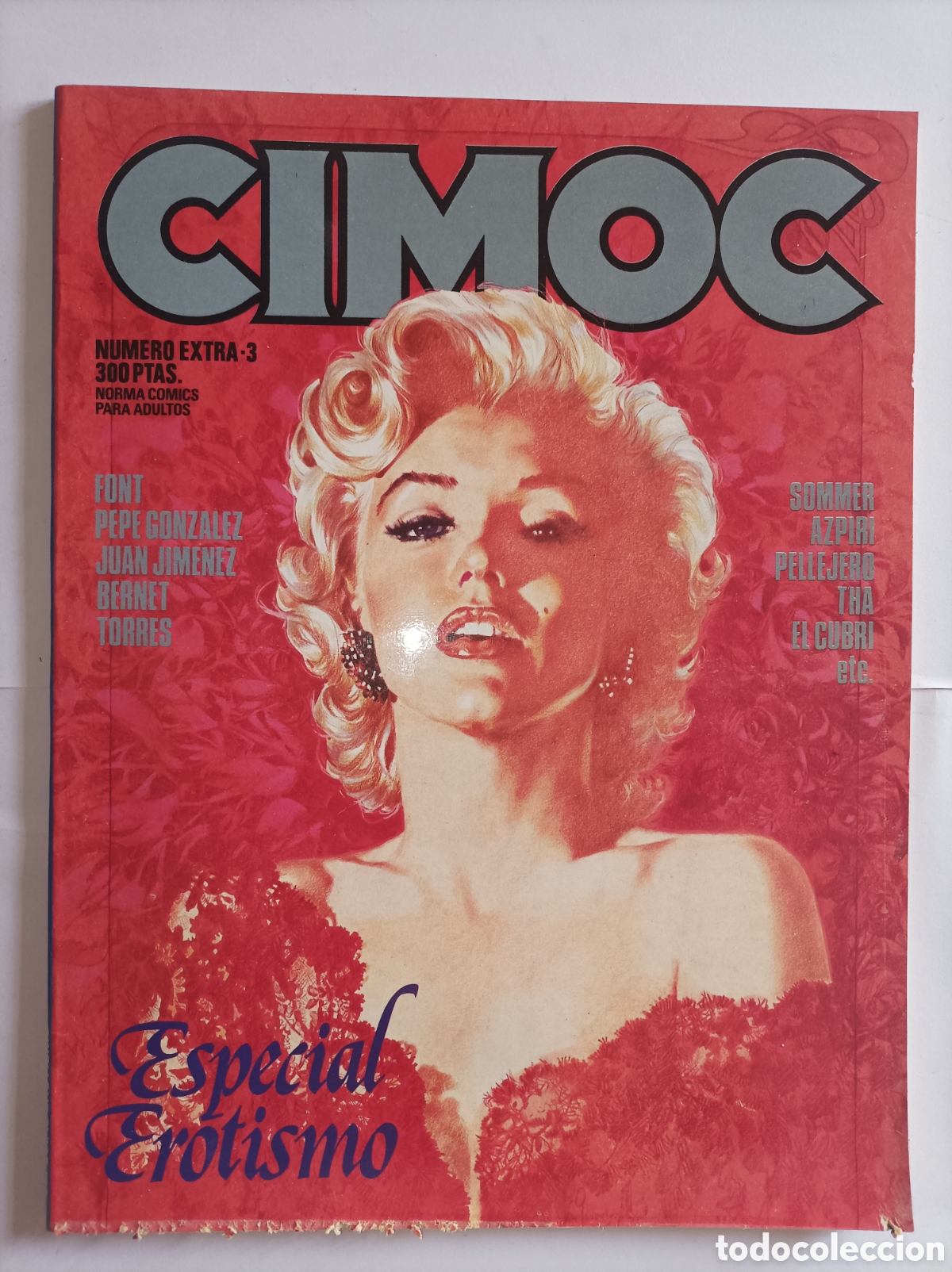 C&oacute;mics: CIMOC ESPECIAL EROTISMO. N&Uacute;MERO EXTRA 3. NORMA. - Foto 1