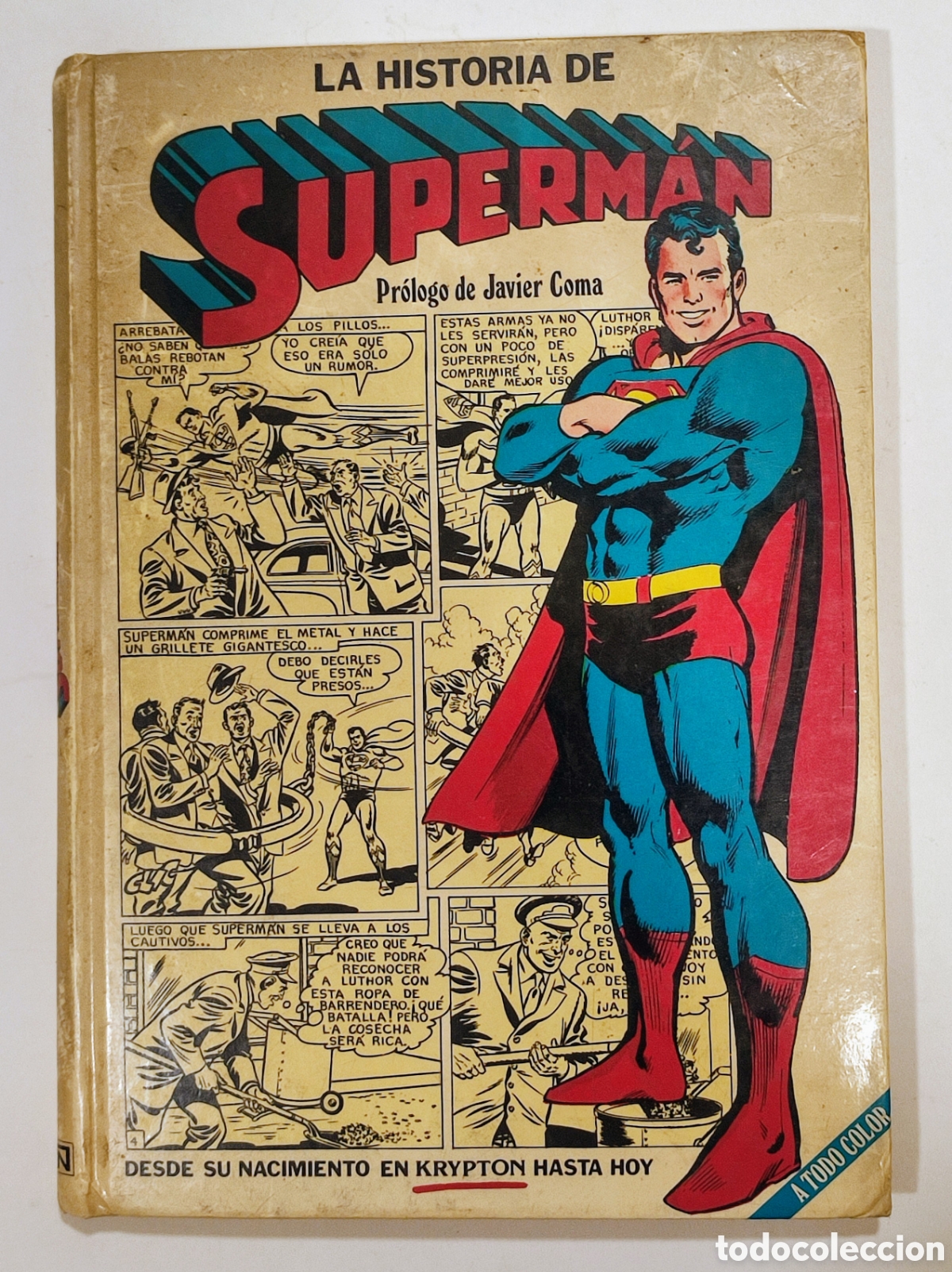 C&oacute;mics: Lote de 6 comics antiguos, DC,Novaro... LA HISTORIA DE SUPERMAN - Foto 15