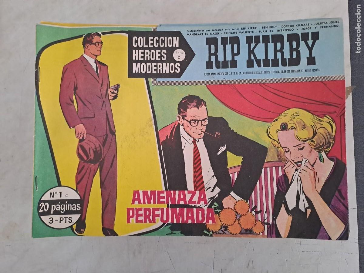 C&oacute;mics: H&eacute;roes modernos serie c, completa con 75 n&uacute;meros, D&oacute;lar en muy buen estado