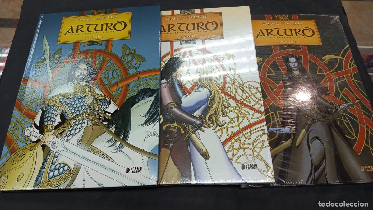 C&oacute;mics: ARTURO UNA EPOPEYA CELTA 1-2-3 YERMO - Foto 1