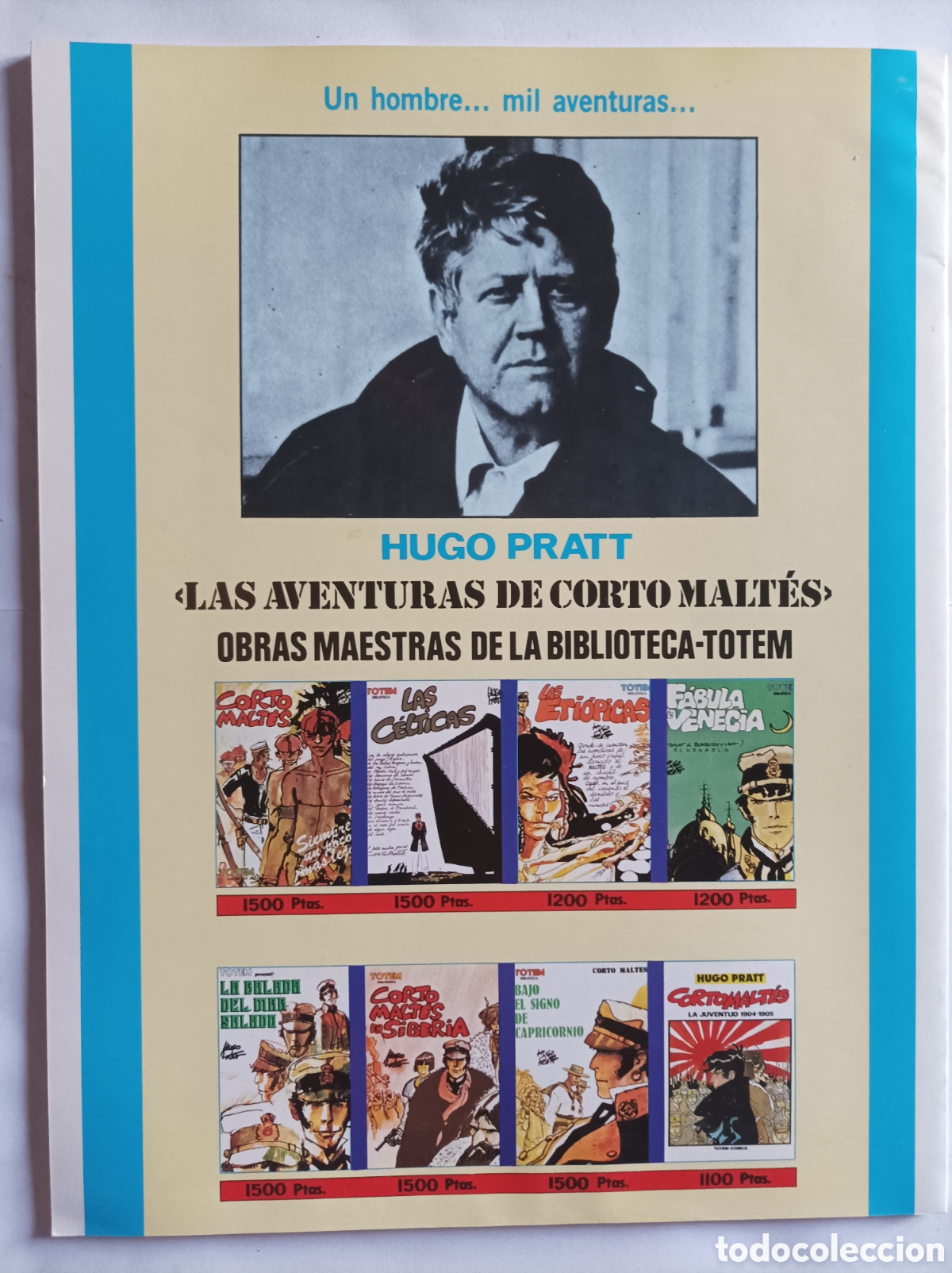 C&oacute;mics: CORTO MALTES N&ordm; 4. HUGO PRATT. - Foto 2